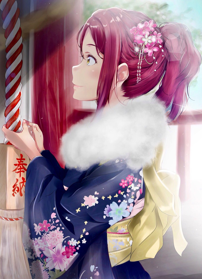 sakurauchi riko (love live! and 1 more) drawn by prelude_ls