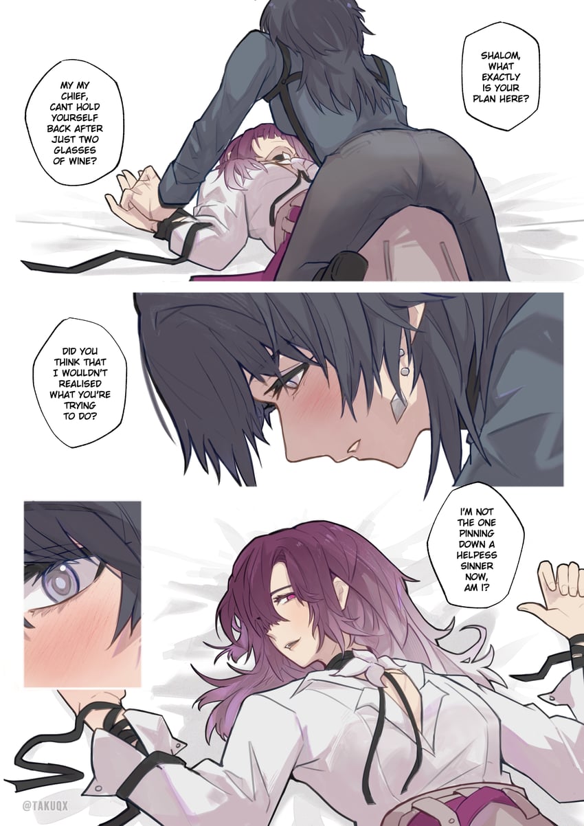 chief, female chief, and shalom (path to nowhere) drawn by taku_(takuqx)