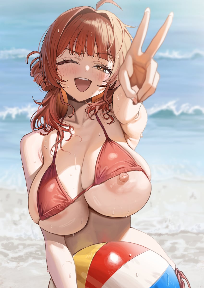hanami ume (idolmaster and 1 more) drawn by ramanda