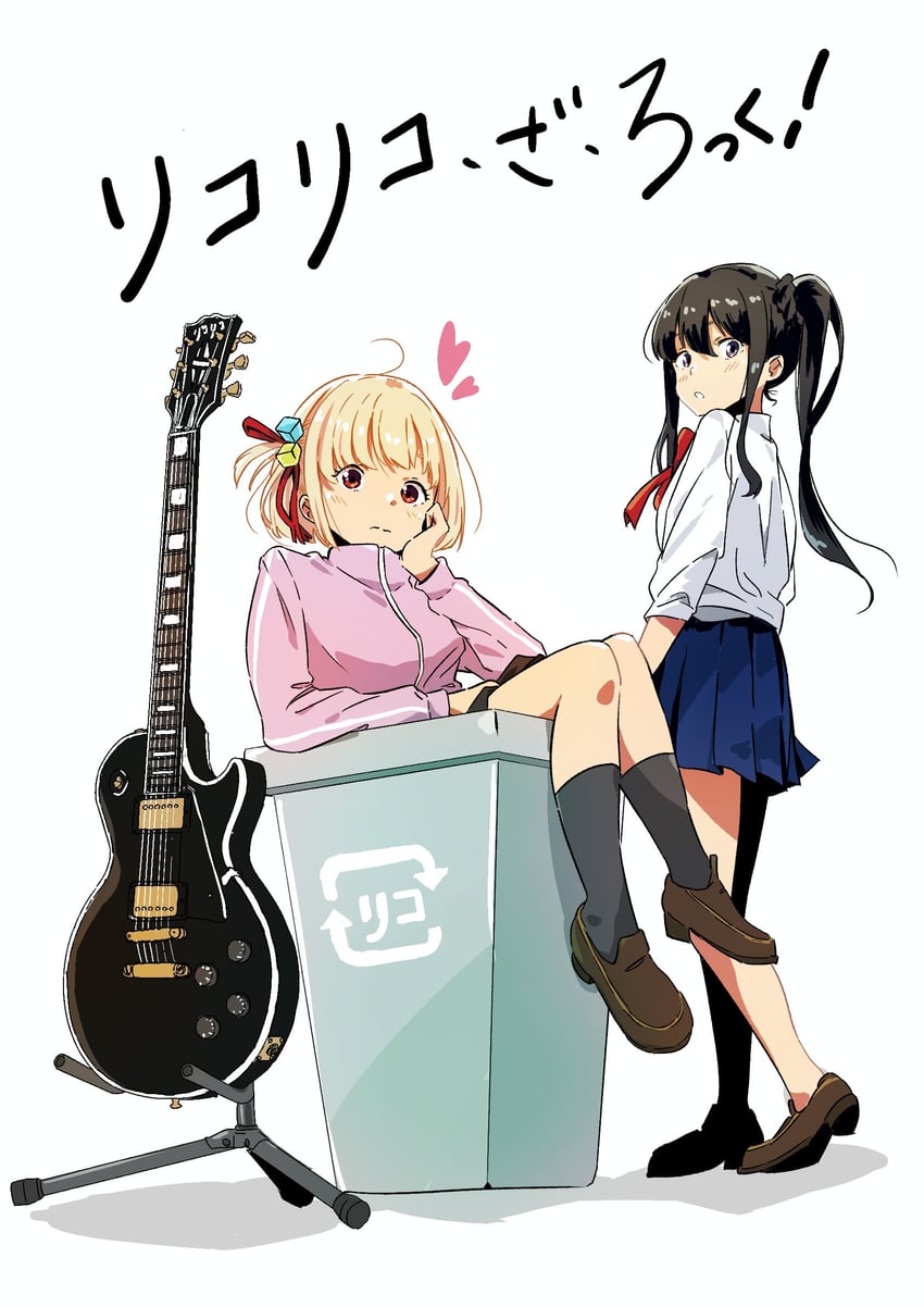 gotoh hitori, nishikigi chisato, ijichi nijika, and inoue takina (bocchi the rock! and 1 more) drawn by misskiwi