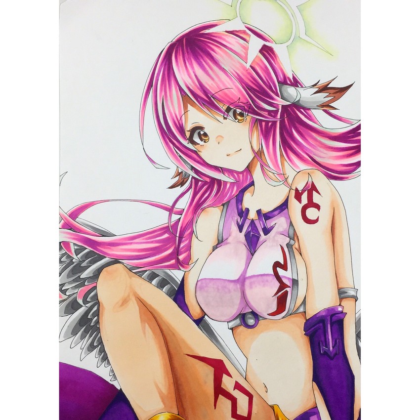 jibril (no game no life) drawn by shinki_(user_srrn2727)