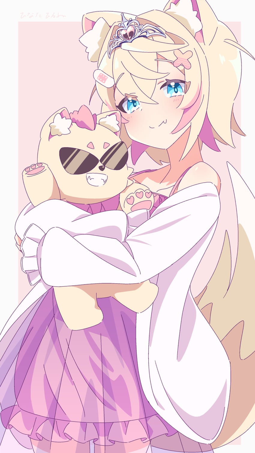 mococo abyssgard and ruffian (hololive and 1 more) drawn by hinata_hirune