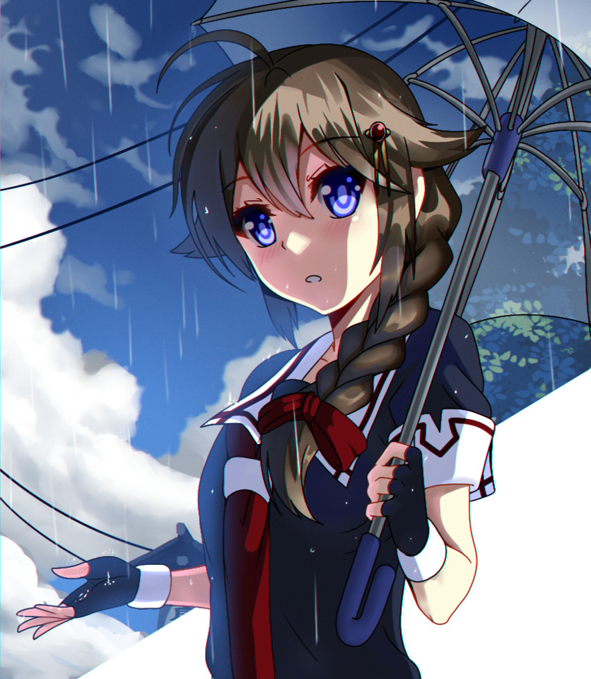 shigure and shigure kai ni (kantai collection) drawn by wintersteam