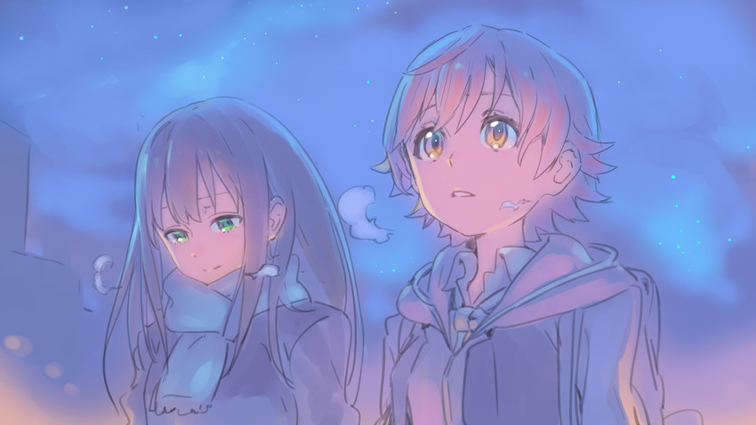 shibuya rin and honda mio (idolmaster and 1 more) drawn by enkyo_yuuichirou