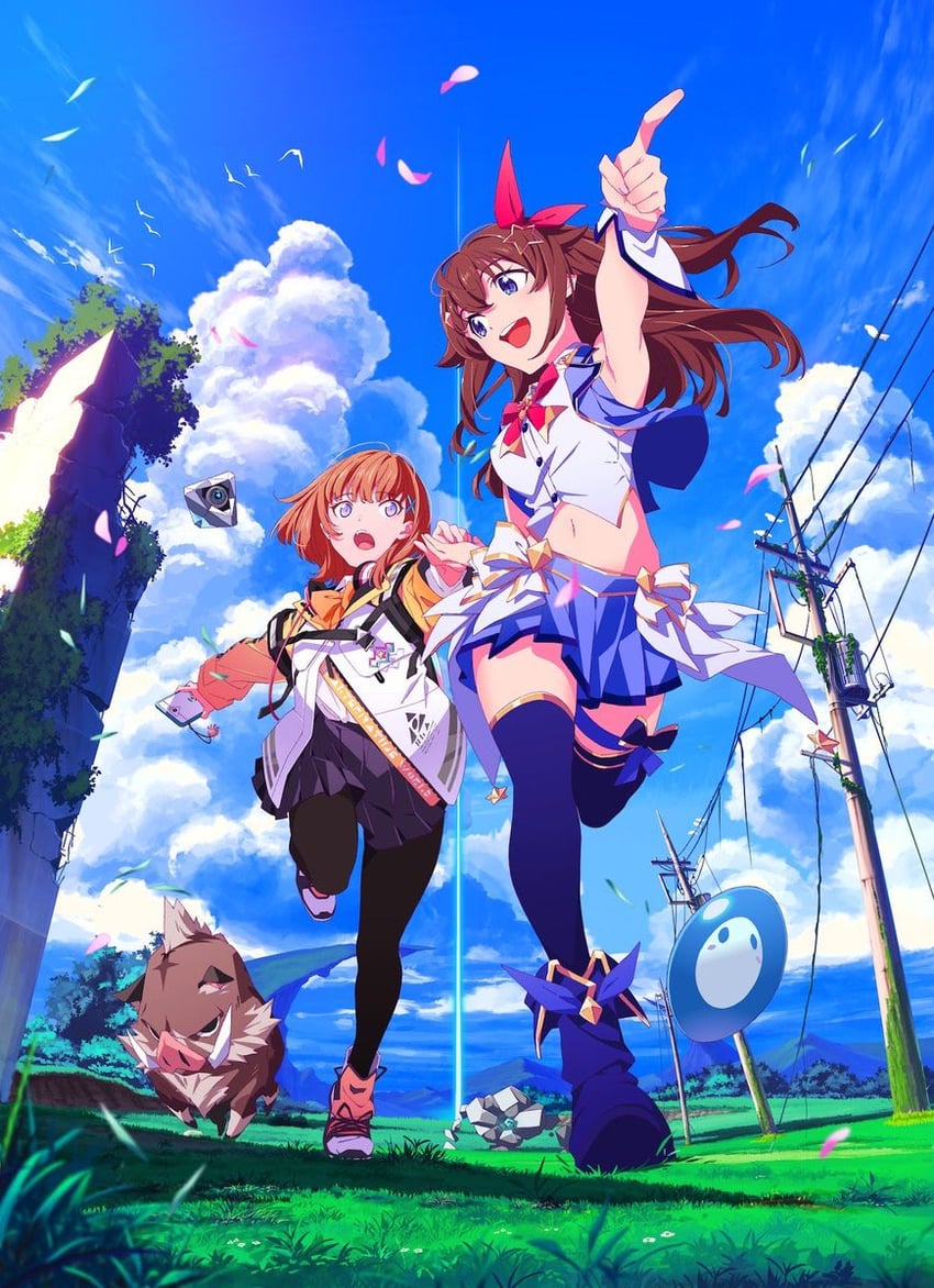 tokino sora and avatar (hololive and 2 more) drawn by sakamoto_masaru
