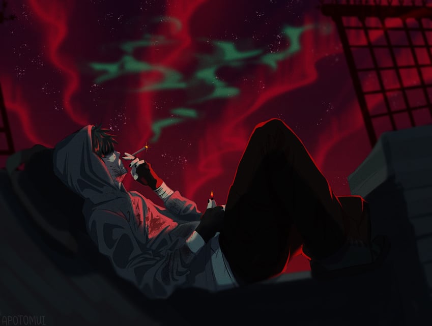 simon henriksson (cry of fear) drawn by nuttypookie