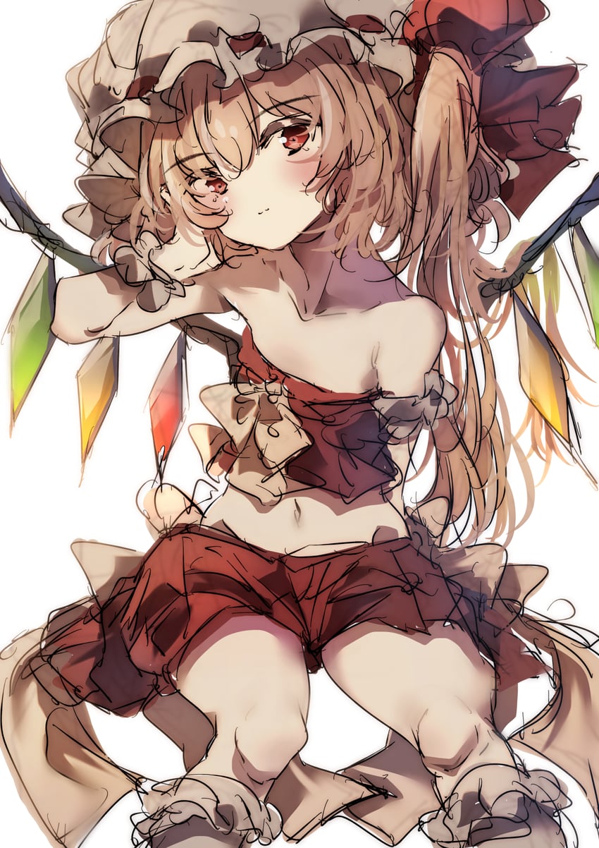 flandre scarlet (touhou and 1 more) drawn by natsume_suzuri