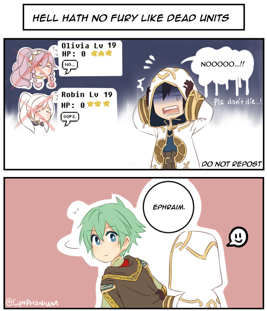 female robin, kiran, lissa, olivia, and ephraim (fire emblem and 3 more) drawn by cynphonium