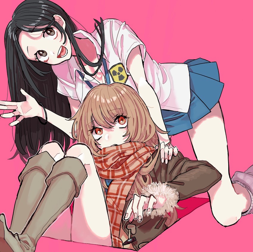 ozu kanon and ozu shion (coppelion) drawn by yoshioka_suke