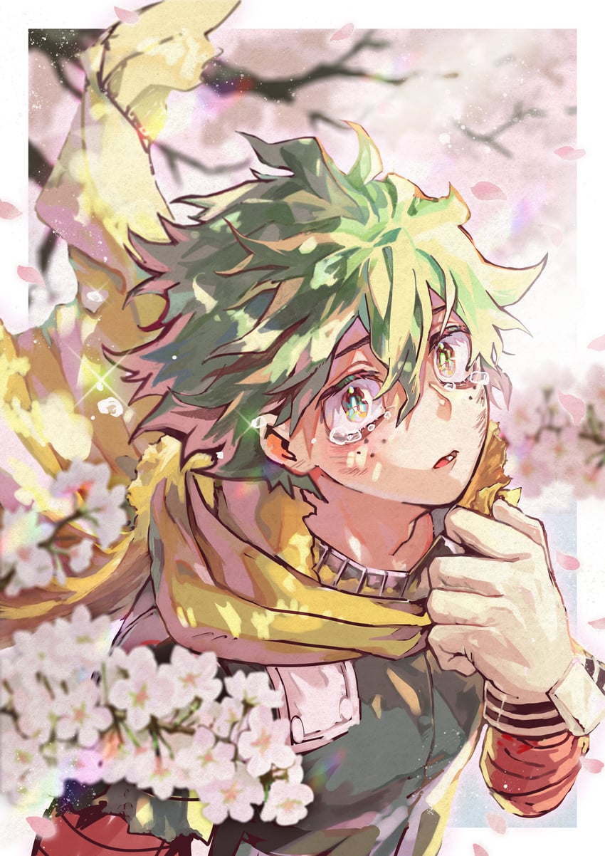 midoriya izuku (boku no hero academia) drawn by kawaharaaisu
