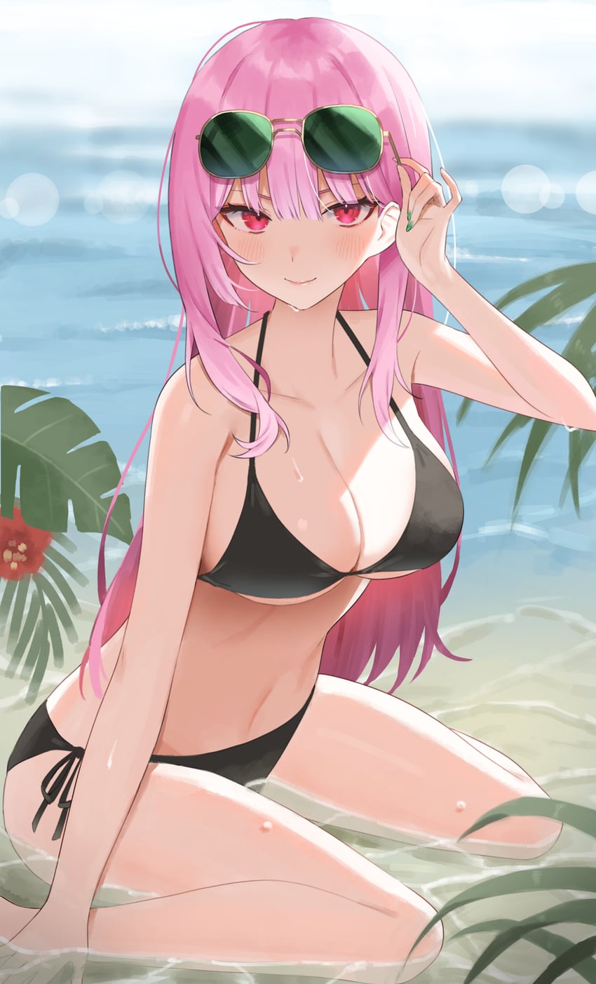 mori calliope (hololive and 1 more) drawn by aotake_iro
