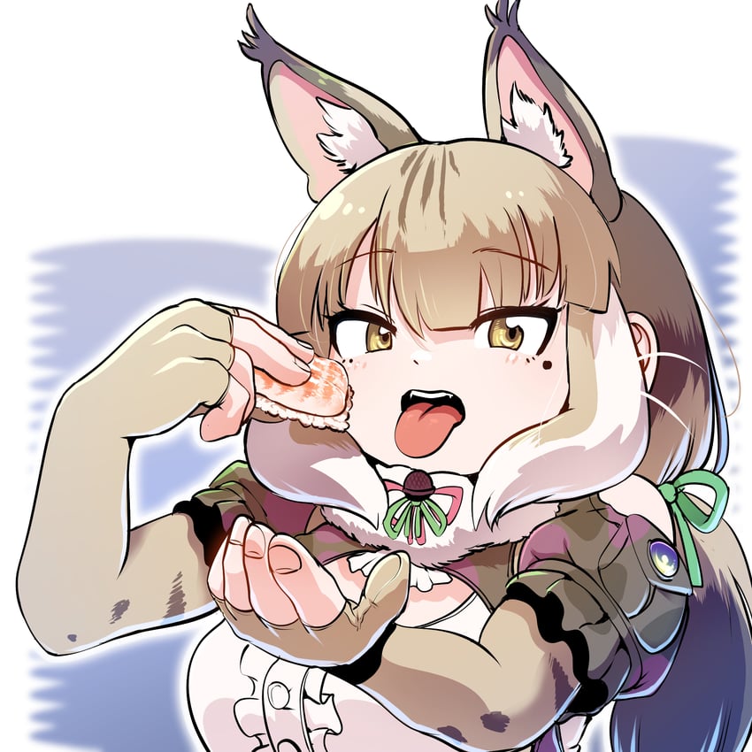 jungle cat (kemono friends and 1 more) drawn by mcgunngu