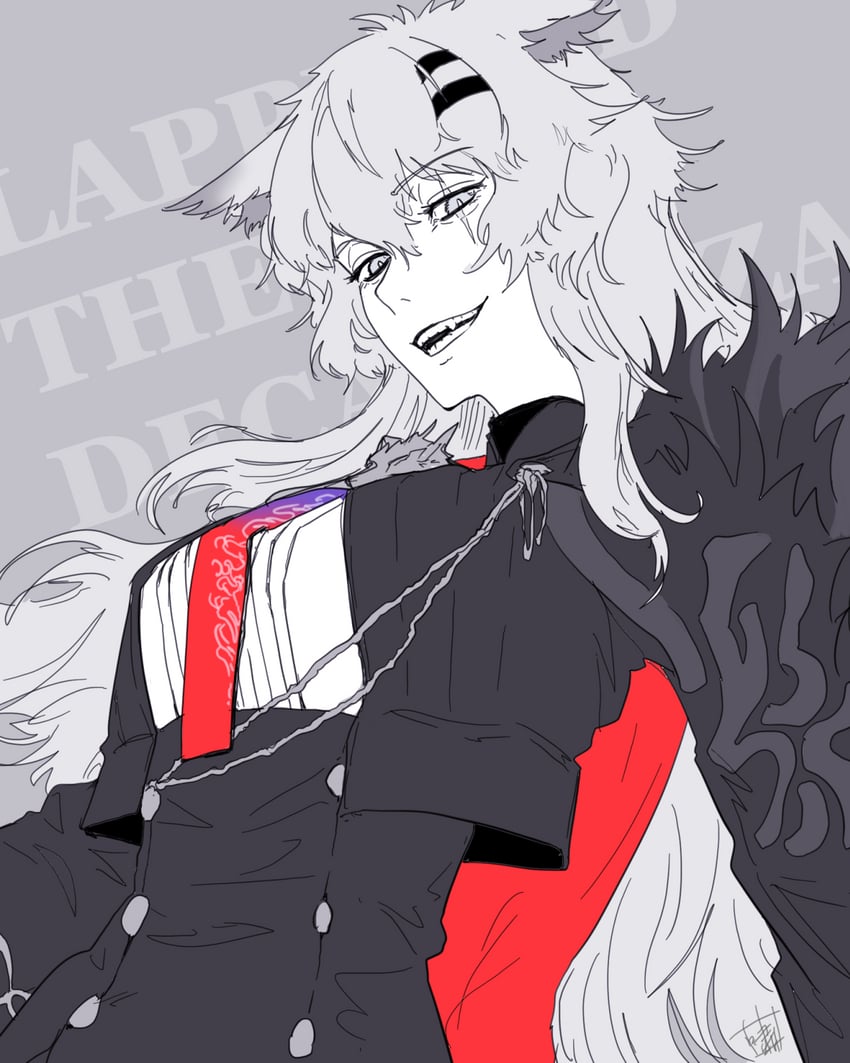 lappland and lappland the decadenza (arknights) drawn by shao_(newton)