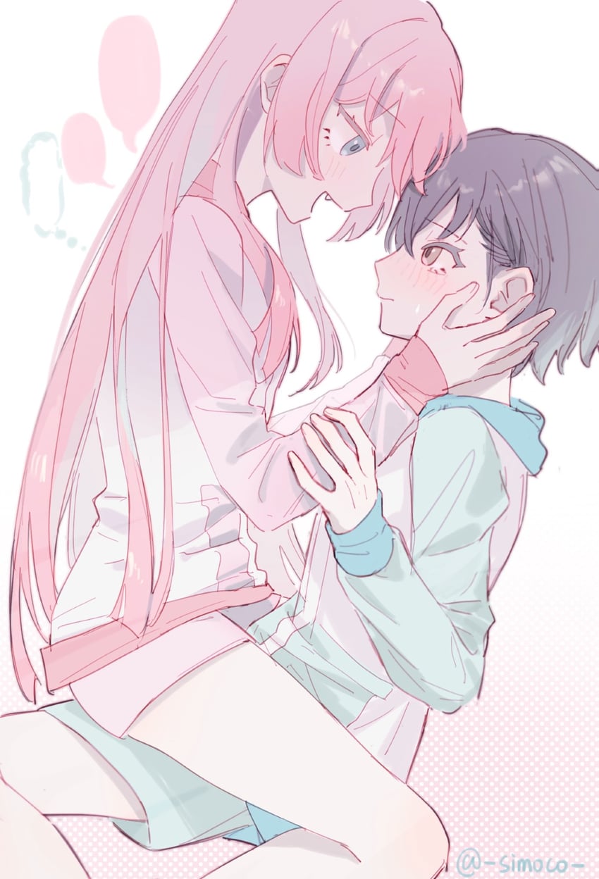 chihaya anon and takamatsu tomori (bang dream! and 1 more) drawn by simoco