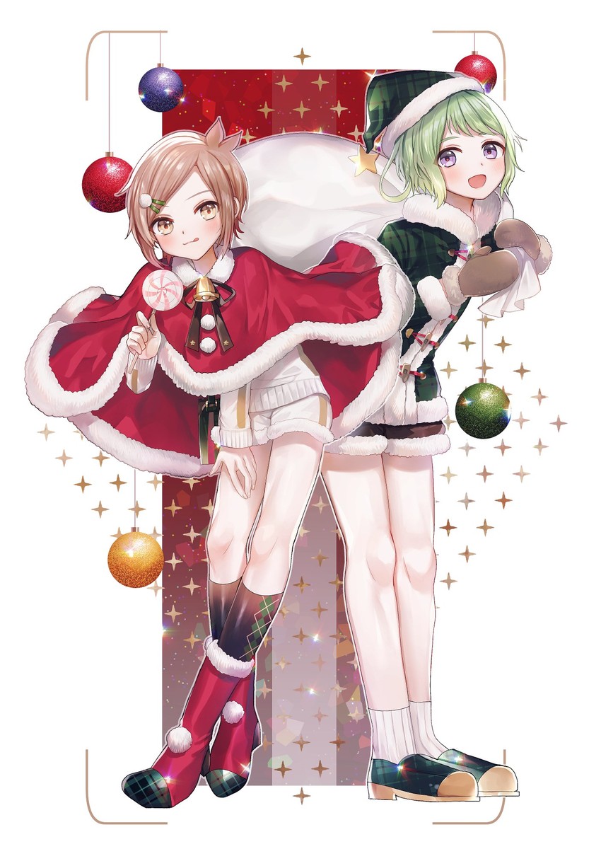 houchou toushirou and mouri toushirou (touken ranbu) drawn by abandon_ranka