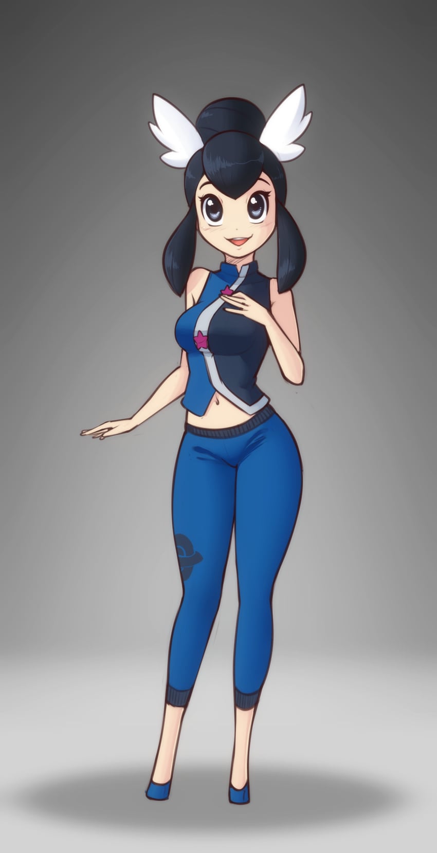 liza (pokemon and 1 more) drawn by scorpdk