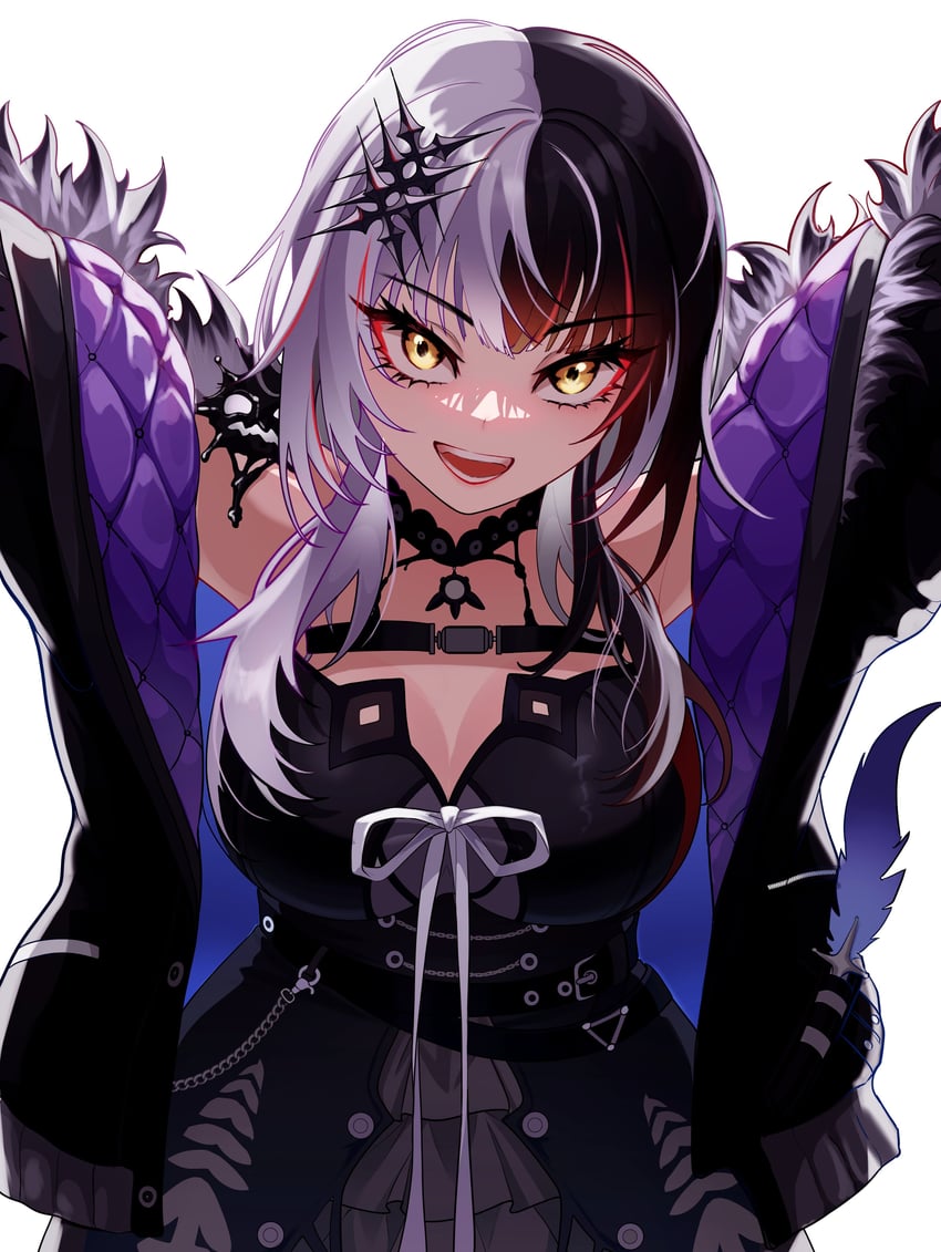 shiori novella (hololive and 1 more) drawn by pawtoonstudio