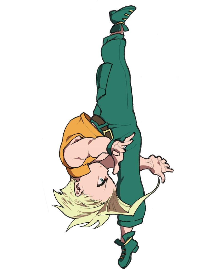 charlie nash (street fighter and 1 more) drawn by tanakalma