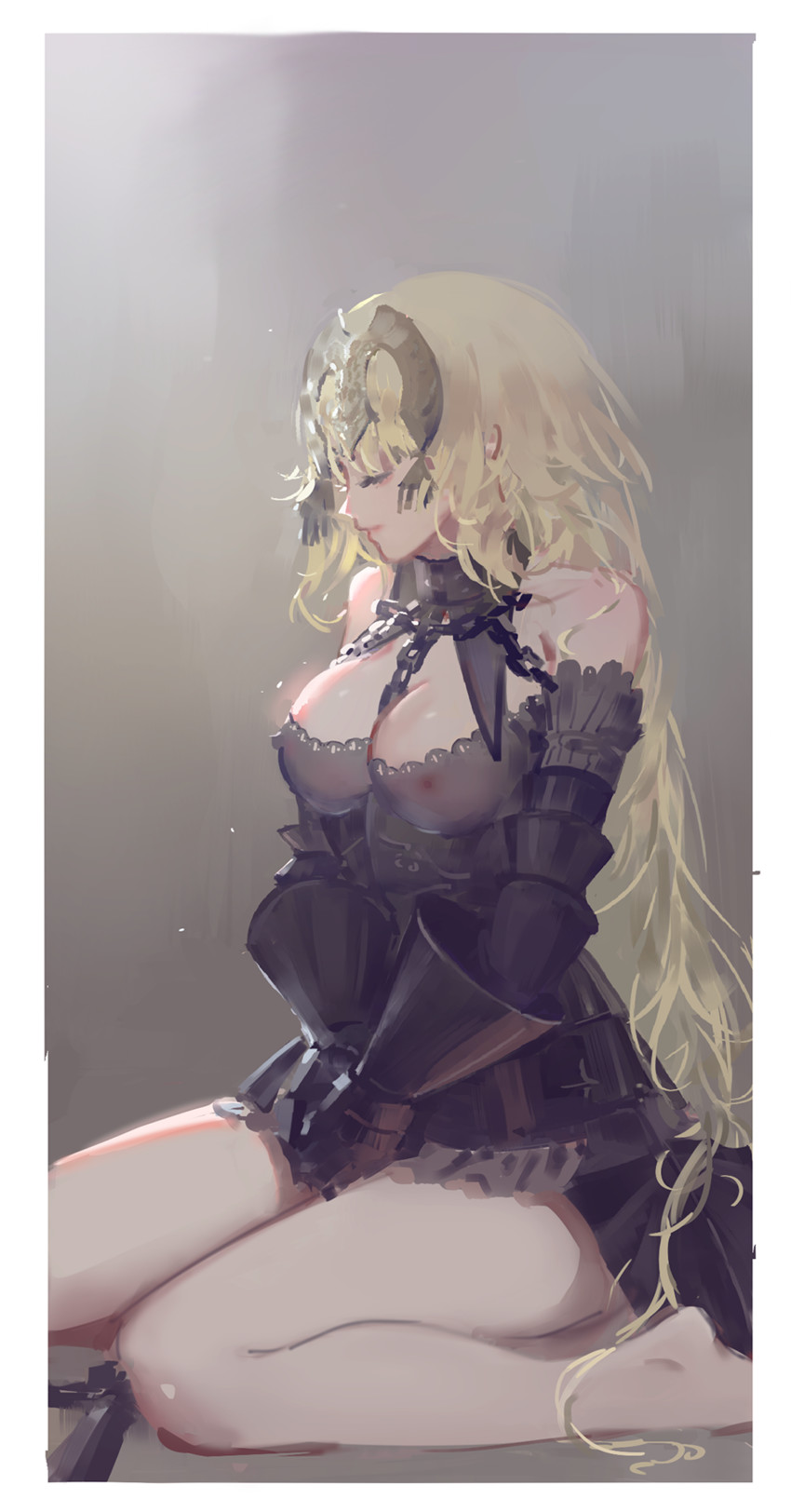 jeanne d'arc alter (fate and 1 more) drawn by hoshimawa