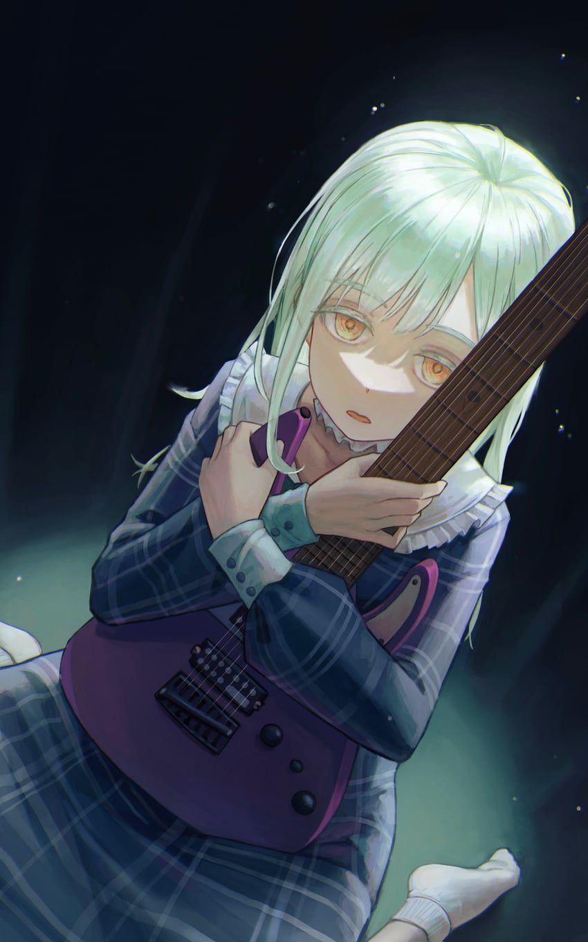 wakaba mutsumi (bang dream! and 1 more) drawn by eiand