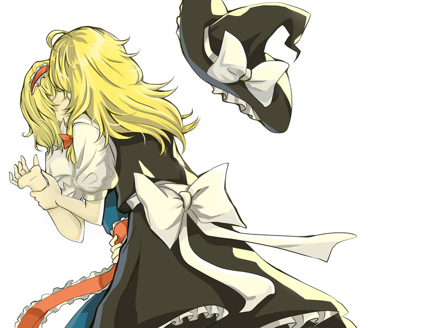 kirisame marisa and alice margatroid (touhou) drawn by makise_minami