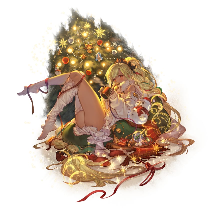lyria, vyrn, and helel ben shalem (granblue fantasy) drawn by minaba_hideo