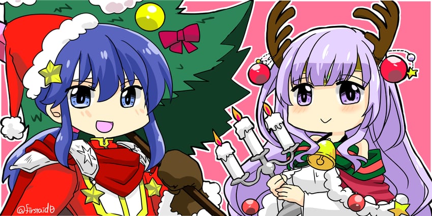 seliph and julia (fire emblem and 1 more) drawn by yukia_(firstaid0)