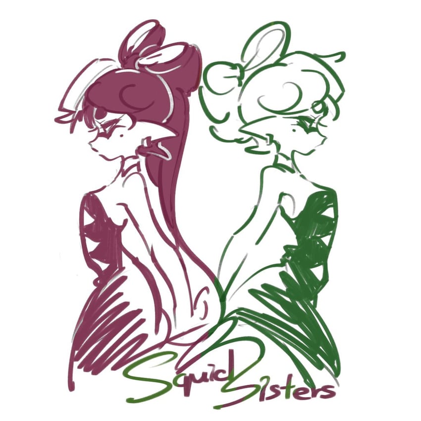 callie and marie (splatoon and 1 more) drawn by gucandiyi52092