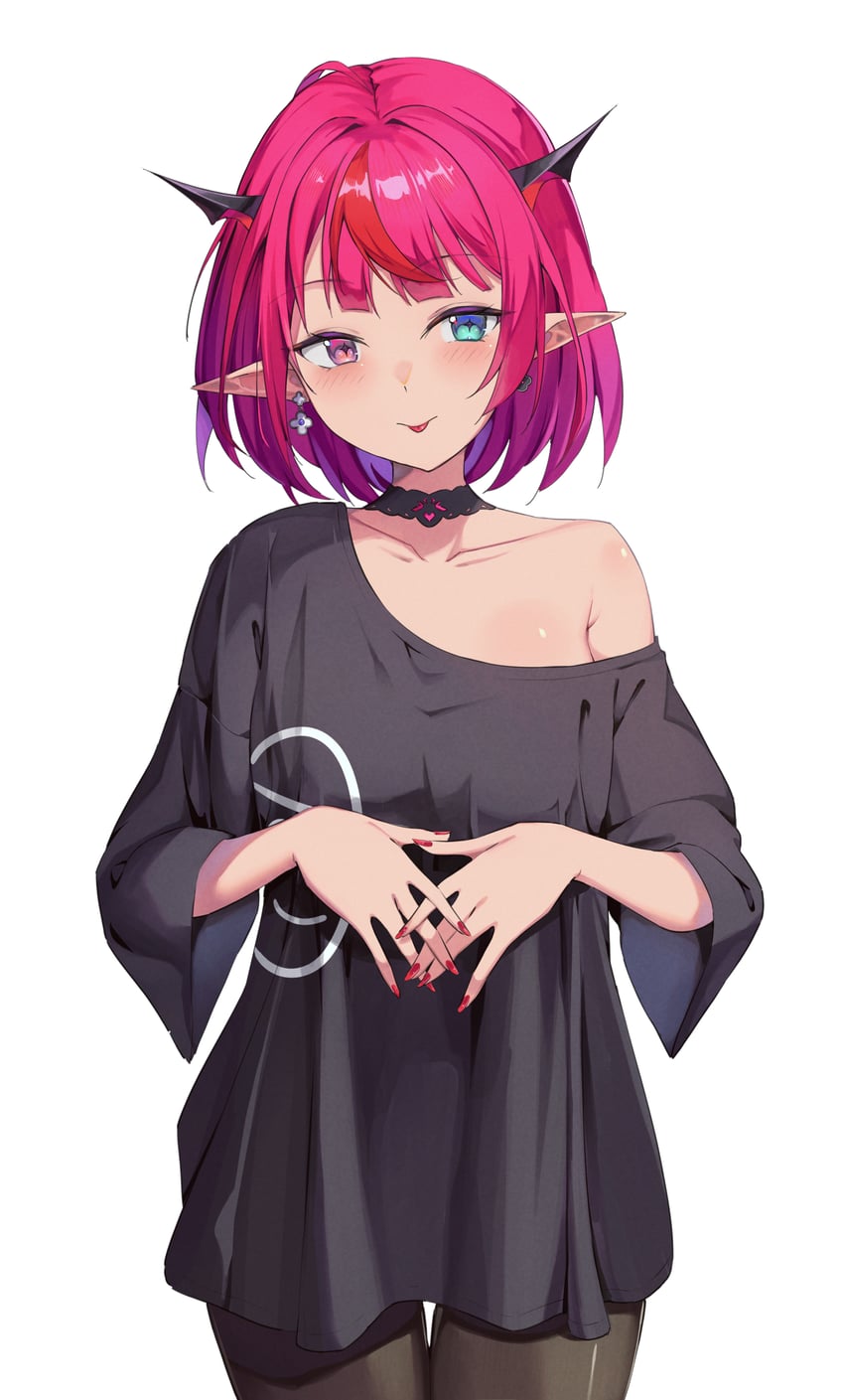 irys (hololive and 1 more) drawn by rooby_n