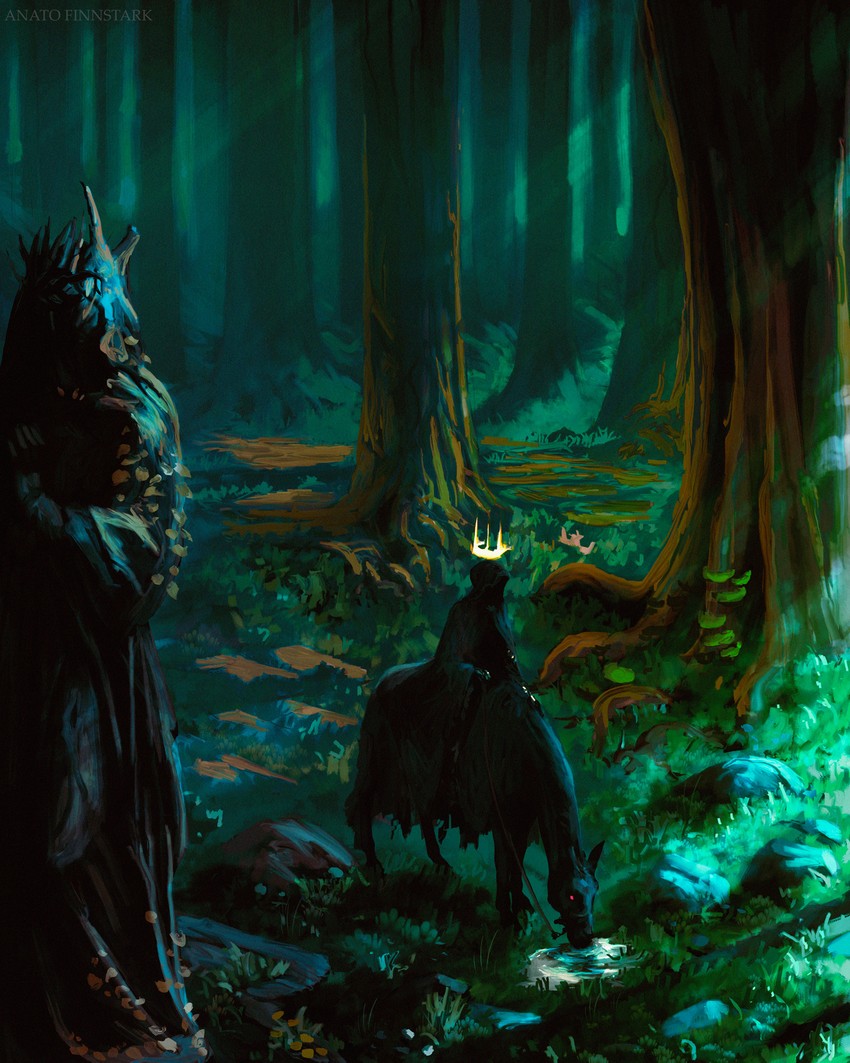 nazgul (tolkien's legendarium and 1 more) drawn by anato_finnstark