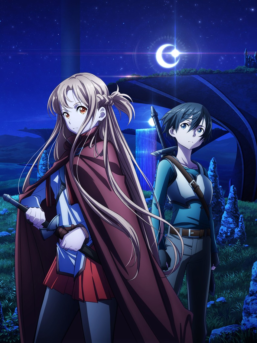 asuna and kirito (sword art online and 1 more)