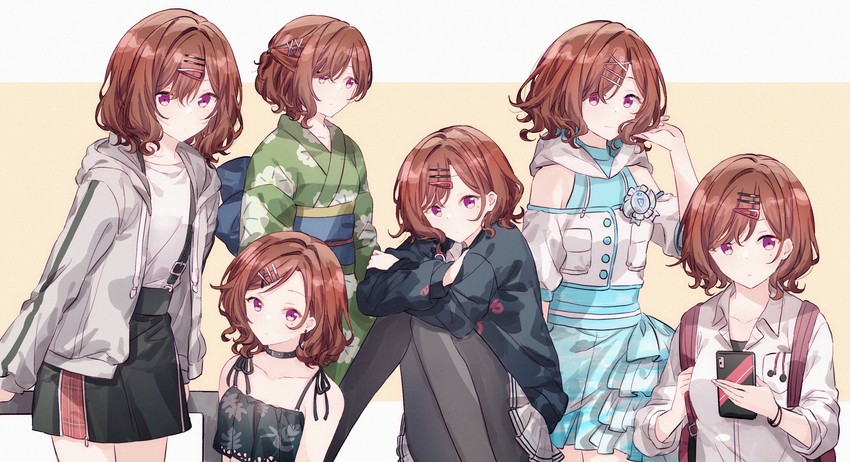 higuchi madoka (idolmaster and 1 more) drawn by migolu