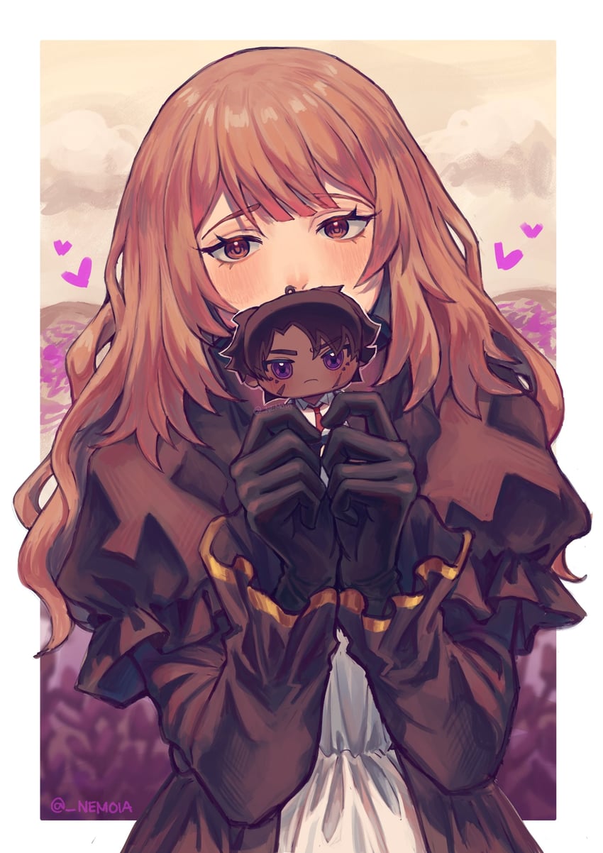 heathcliff and catherine (project moon and 1 more) drawn by nemoia