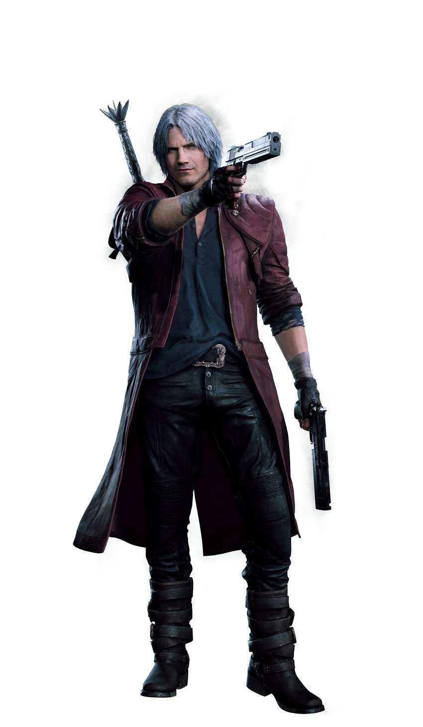 Dante (Devil May Cry), Devil May Cry, Devil May Cry 5, frontal