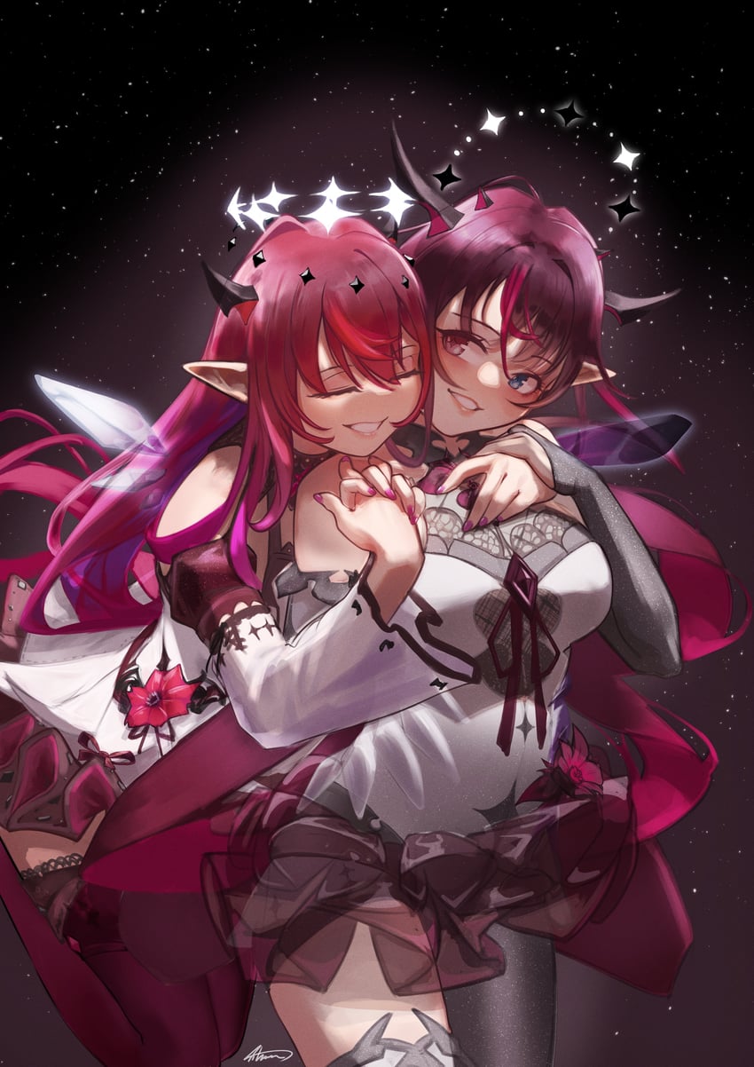 irys (hololive and 1 more) drawn by aiharararara