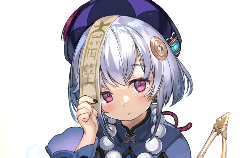qiqi (genshin impact) drawn by ranf