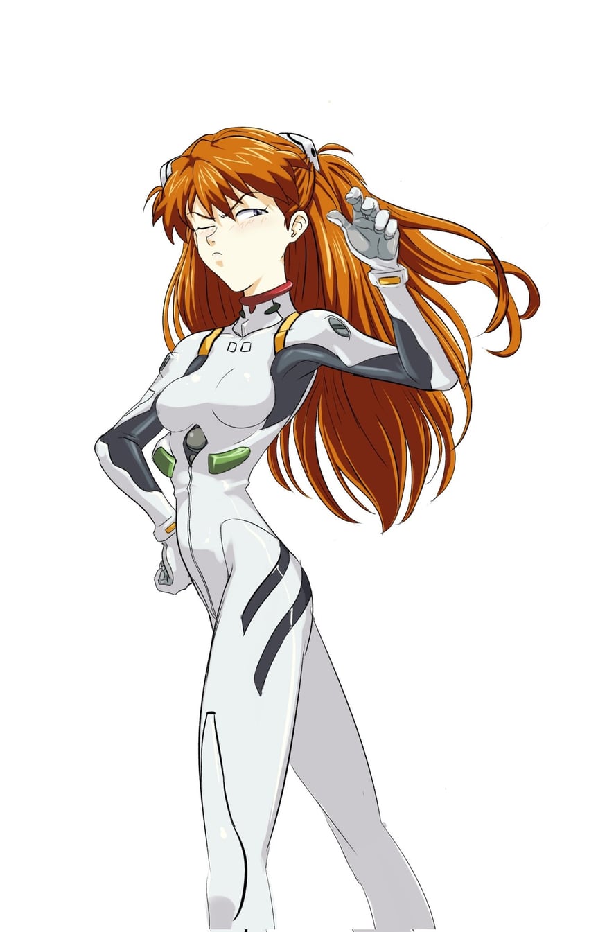 souryuu asuka langley and ayanami rei (original) drawn by amondetauro