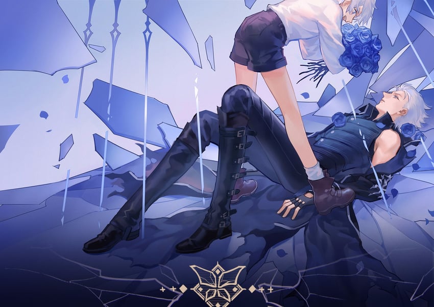 dante and vergil (devil may cry and 1 more) drawn by chongning