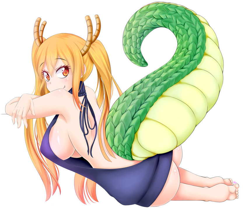 tohru (kobayashi-san chi no maidragon) drawn by ya-ya-tan