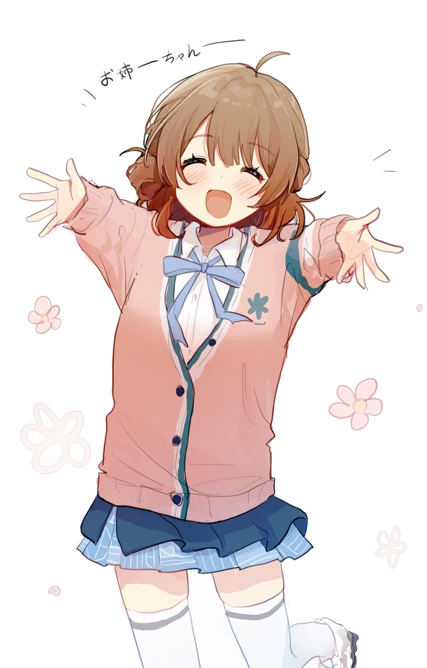 hanami ume (idolmaster and 1 more) drawn by nnnn