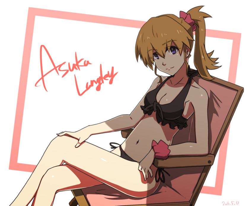 souryuu asuka langley (neon genesis evangelion) drawn by konbari_tariumu