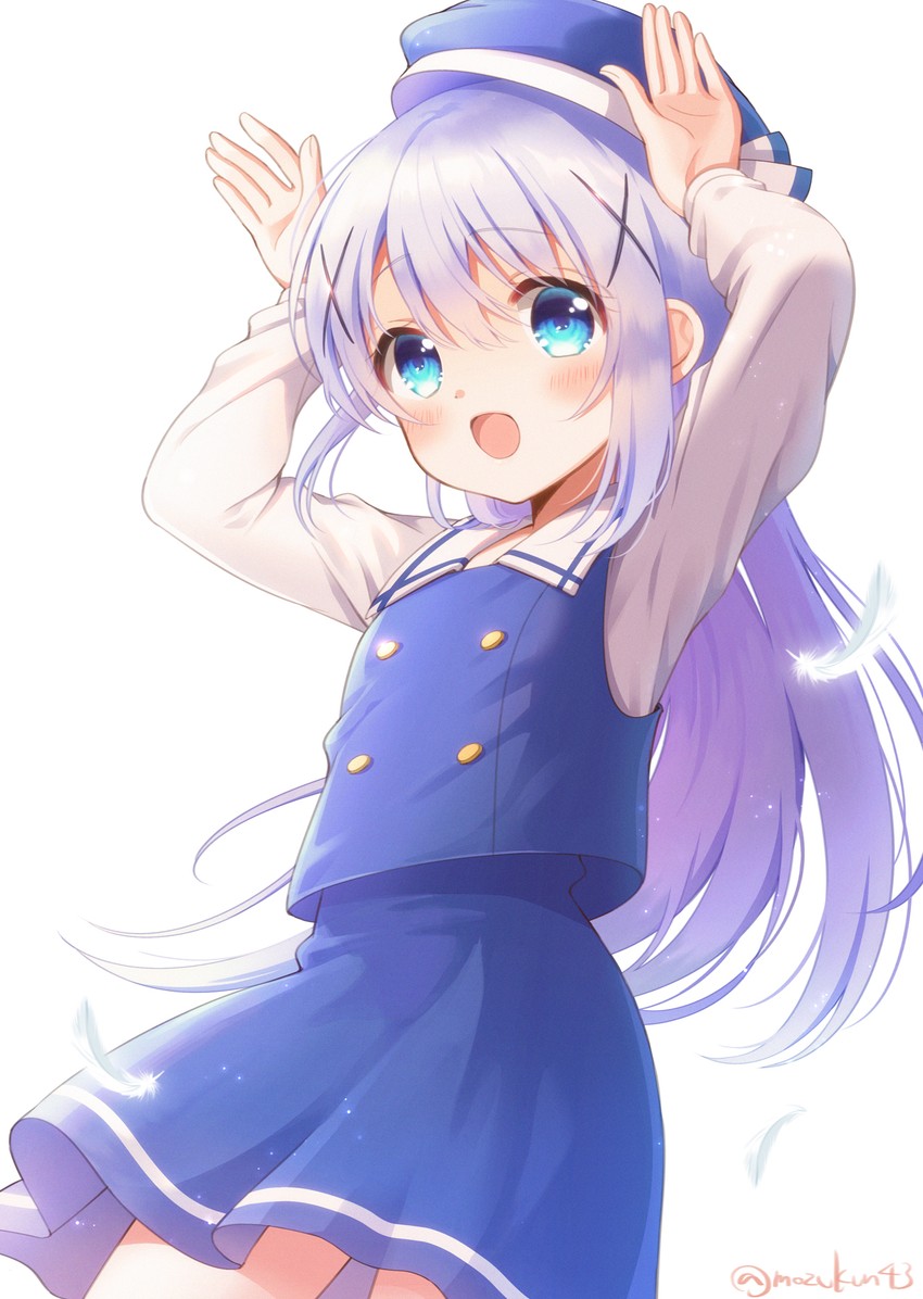 kafuu chino (gochuumon wa usagi desu ka?) drawn by mozukun43