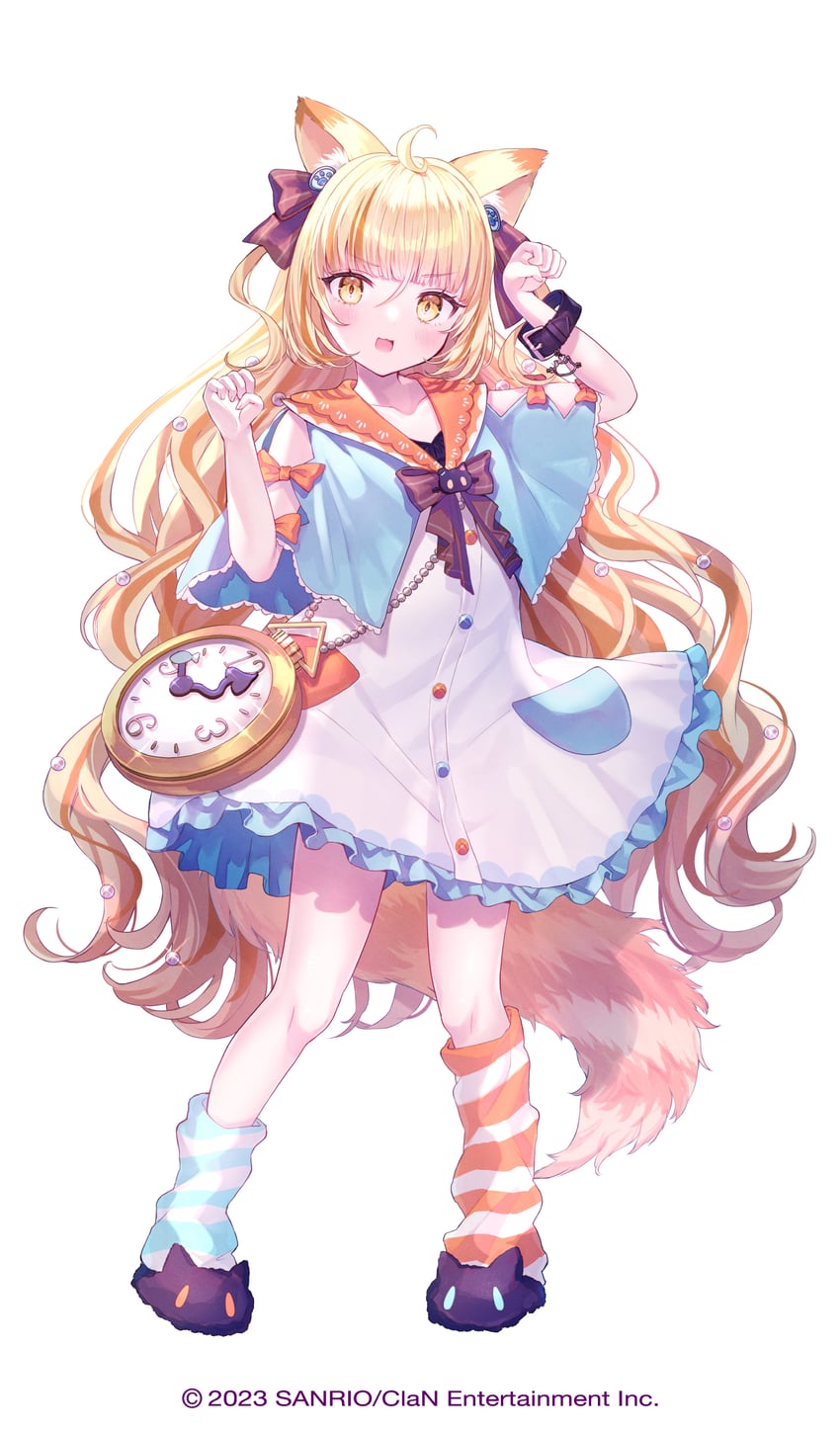 nyamamugi tart (sanrio and 2 more) drawn by kappe_reeka