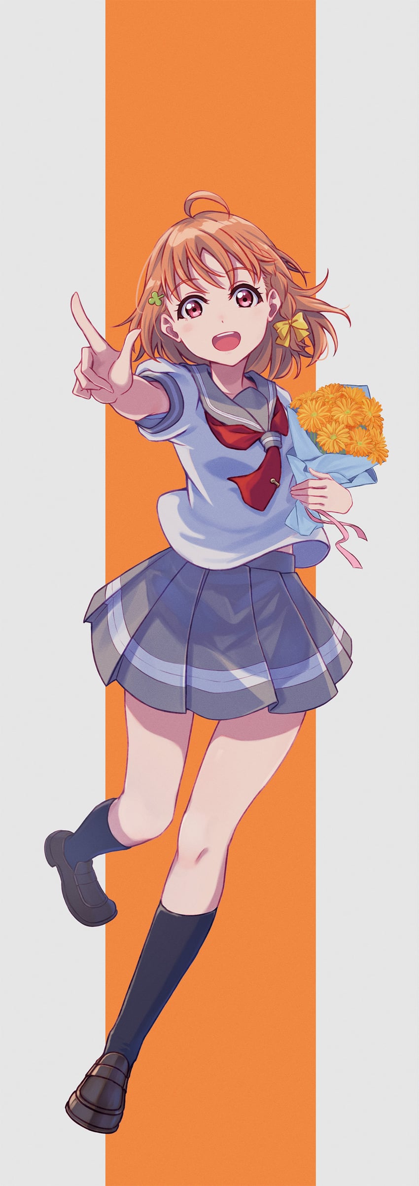 takami chika (love live! and 1 more) drawn by macken666