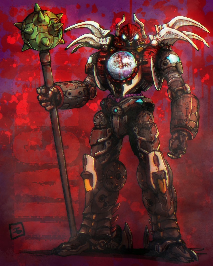 warudaros soldier type (diaclone) drawn by moyan