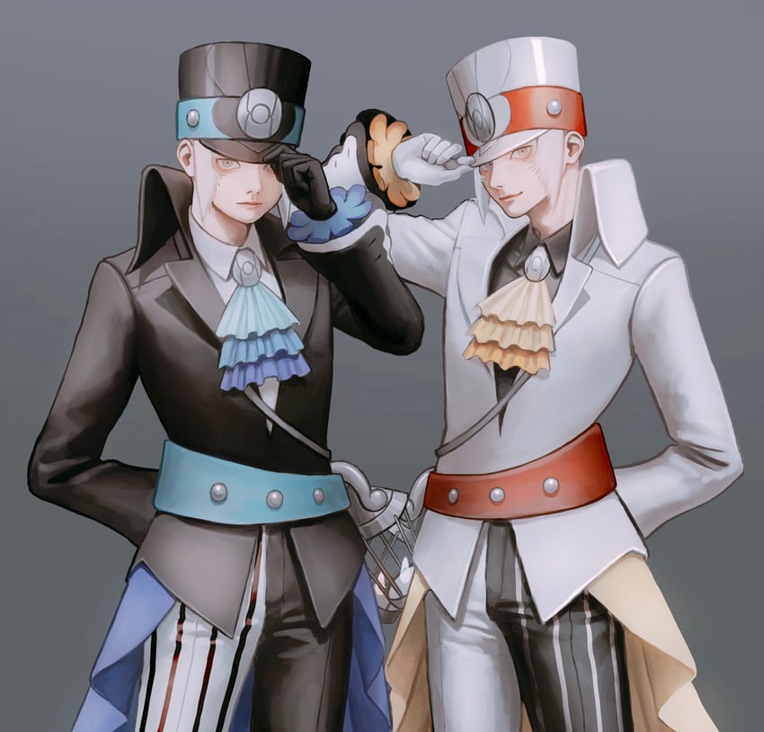 ingo and emmet (pokemon and 1 more) drawn by yagurahinoki