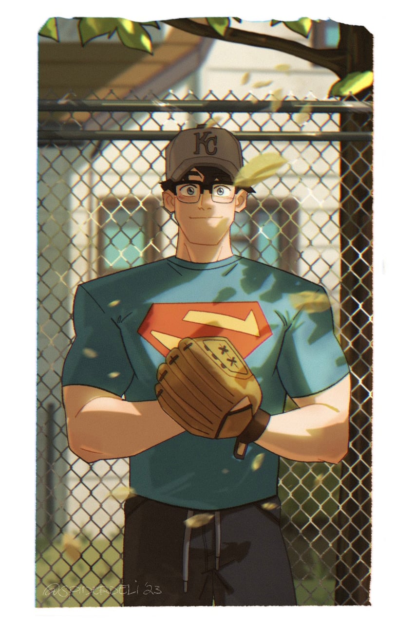 clark kent (dc comics and 2 more) drawn by spiderdeli
