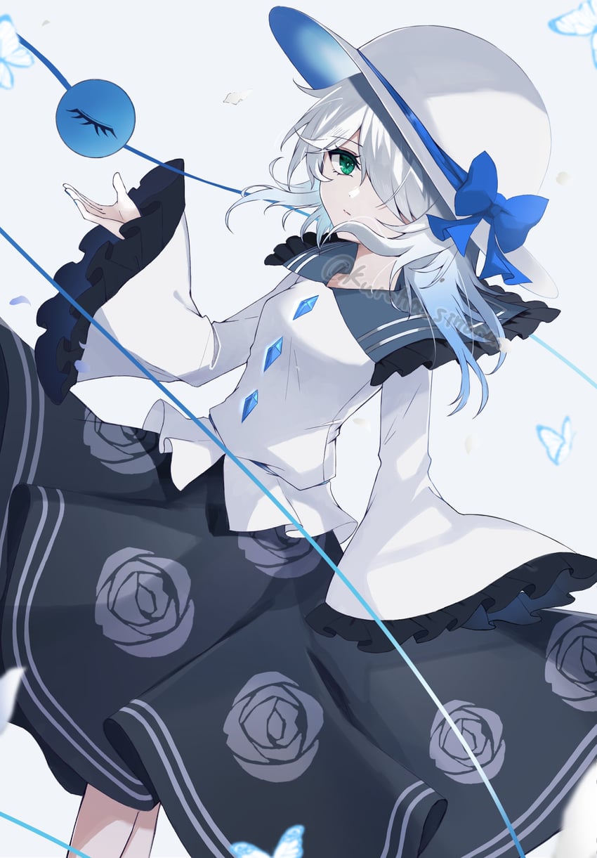 komeiji koishi (touhou and 1 more) drawn by kuro_wa_shinoru