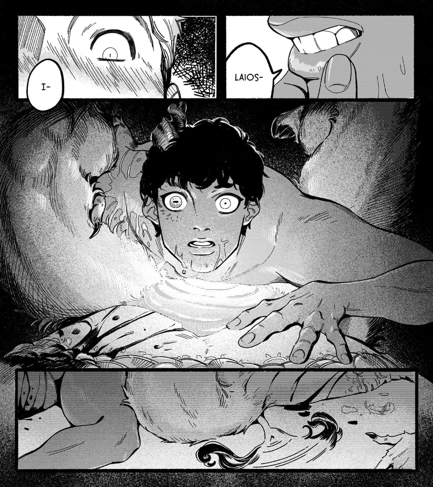 laios touden and kabru (dungeon meshi) drawn by pearl_seemann