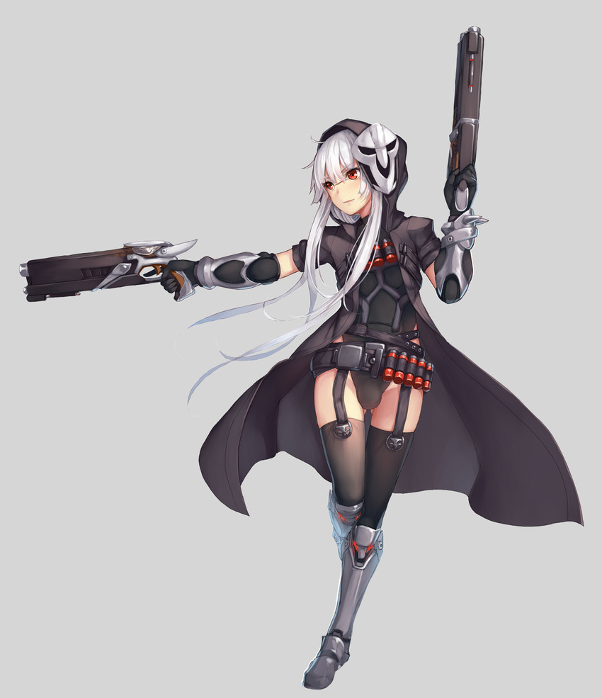 reaper (overwatch and 1 more) drawn by musyne_xsk
